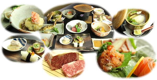 日本料理の数々